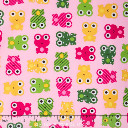 Urban Zoologie - Spring Frogs Yardage