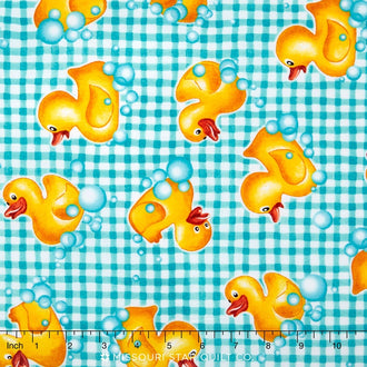 Tub Time - Aqua Yardage