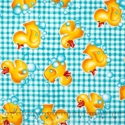 Tub Time - Aqua Yardage