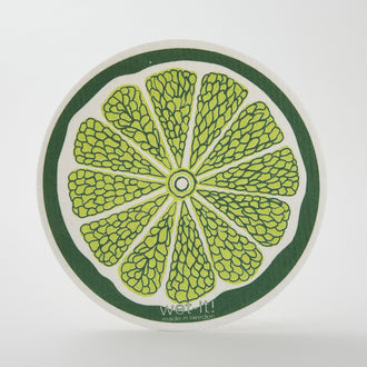 Lime Slice Swedish Dishcloth