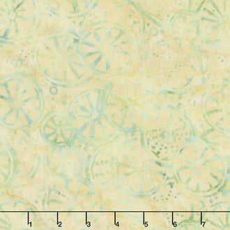 Tonga Batiks - Posey Grapefruit Meadow Yardage