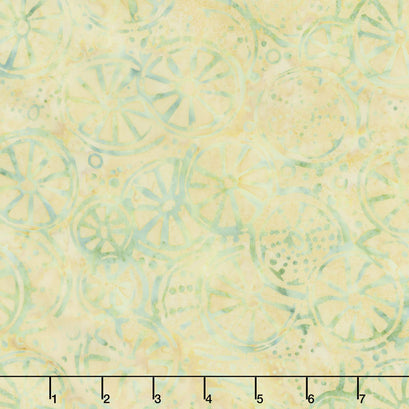Tonga Batiks - Posey Grapefruit Meadow Yardage