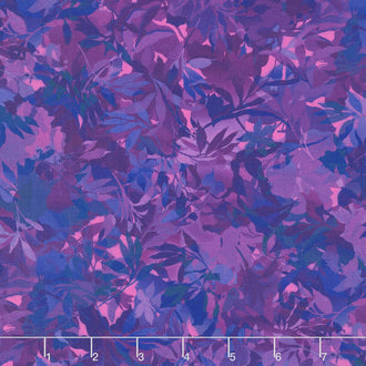 Artful Blooms - Leaves Lupine Yardage