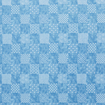 Shibori Blues - 2024 Patchwork Blue Yardage