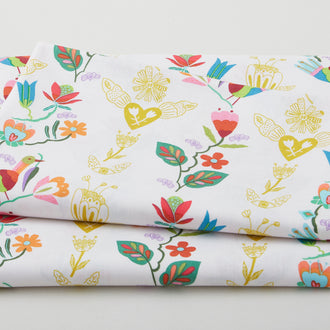 Harmony - Little Clever Climbers Cream 2 Yard Cut