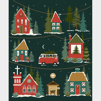 Christmas is in Town - Christmas Town Multi Panel