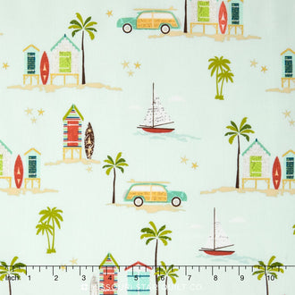 Off Shore - Main Aqua Yardage