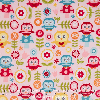 Fine & Dandy - Main Pink Yardage