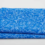 Blue Bayou - Butterfly Outline Dark Blue 2 Yard Cut Primary Image