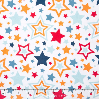 Lucky Star - Main Cream Yardage