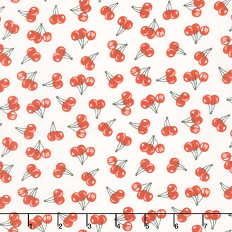 Farmstead - Farm Fresh Cherries Porcelain Yardage