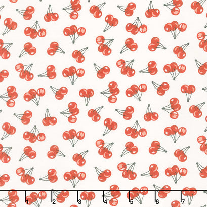 Farmstead - Farm Fresh Cherries Porcelain Yardage