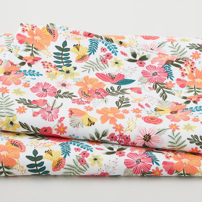 Autumn Friends - Gardenara Morning White 2 Yard Cut