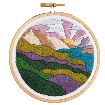 Highland Hike Mini Embroidery Kit