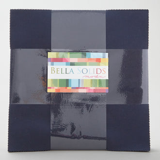 Bella Solids Navy Layer Cake