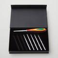 Sawyer Creek Artistry Interchangeable Crochet Hook Set - Rainbow/Bulb Primary Image