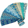 Villa Romana Peacock Colorstory Metallic Roll Up