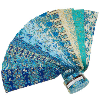 Villa Romana Peacock Colorstory Metallic Roll Up