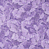 Luminous - Fancy Acanthus Scroll Purple Metallic Yardage Primary Image