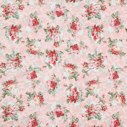 Regal Rose - Bouquets Pink Yardage