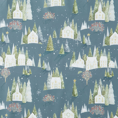 Magical Winterland - Home Sweet Home Winter Yardage