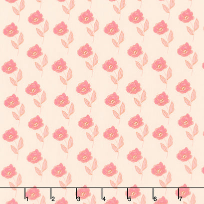 Feed My Soul - Flowers Blush Yardage