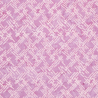Tranquil Moments Batiks - Diagonal Lines Lavender Yardage