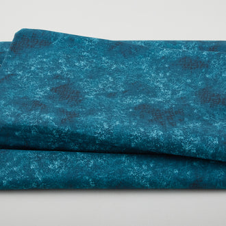 Willow Wood - Distressed Texture Teal 108" Wide 3 Yard Cut
