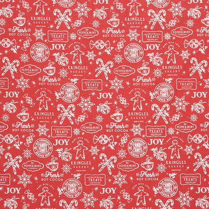 Merry Little Christmas - Treats Red Yardage