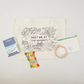 Meet Me at the Market Embroidery Tote Kit Alternative View #3