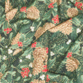 Holiday Flourish - Festive Finery - Pinecones Forest Yardage Alternative View #1