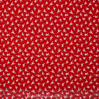 Apple Farm - Apple Blossom Red Yardage