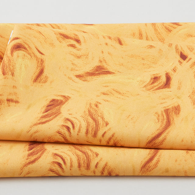 Electric Flow - Wavy Strokes Brown 2 Yard Cut Primary Image