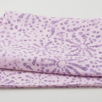 Java Batiks - Pinwheels Purple 2 Yard Cut
