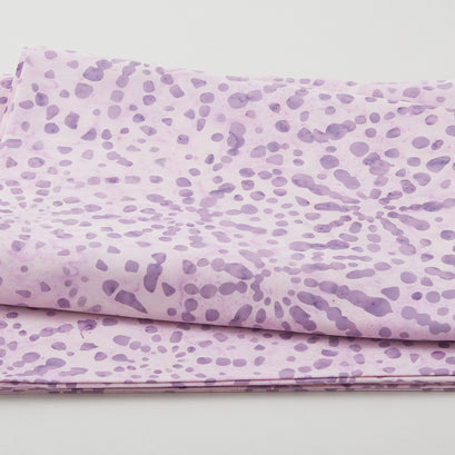 Java Batiks - Pinwheels Purple 2 Yard Cut