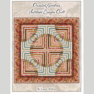 Antelope Canyon Oriental Gardens Quilt Pattern