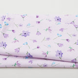 Dreaming of Tuscany - Watercolor Flowers Mauve 2 Yard Cut Primary Image