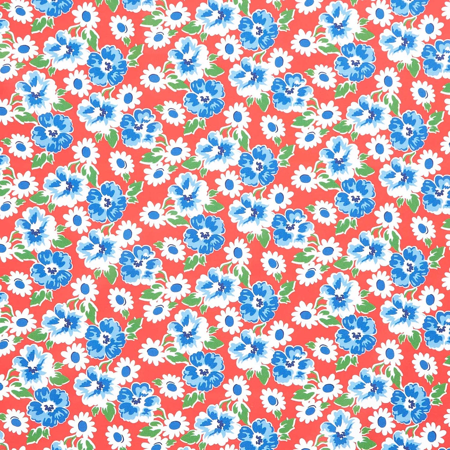 Garden Party (Windham) - Party Petals Red Yardage Primary Image