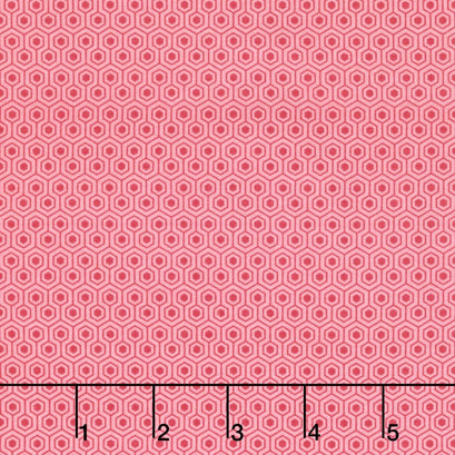 Glamperlicious - Glamper Geometric Pink Yardage