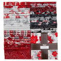 Holiday Flourish 11 Silver Metallic Ten Squares