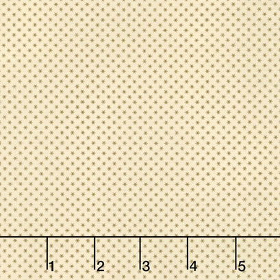 Faded Memories - Faded Star Gold Yardage
