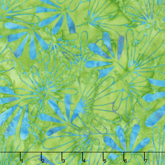 Tonga Batiks - Zing Tiki Grass Yardage