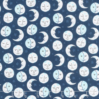 Daydreamer - Moons Navy Yardage