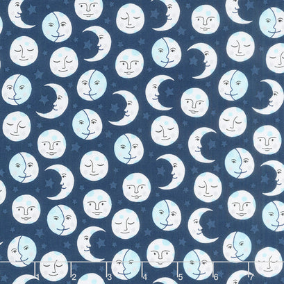 Daydreamer - Moons Navy Yardage