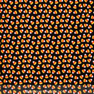 Halloween Parade - Corn Black Yardage