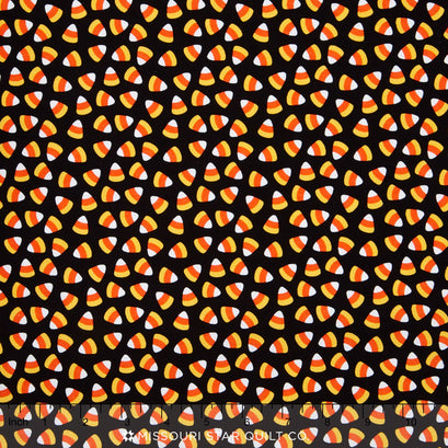 Halloween Parade - Corn Black Yardage