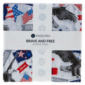 Brave & Free 10" Squares