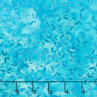 Just Dandy Batiks - Dragonfly Flit Teal Yardage