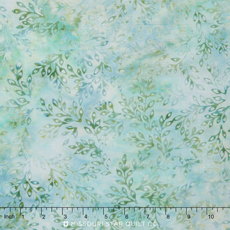 Artisan Batiks - Elementals Leaflets Sweet Pea Yardage