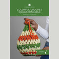 Colorful Crochet Drawstring Bag Crochet Pattern